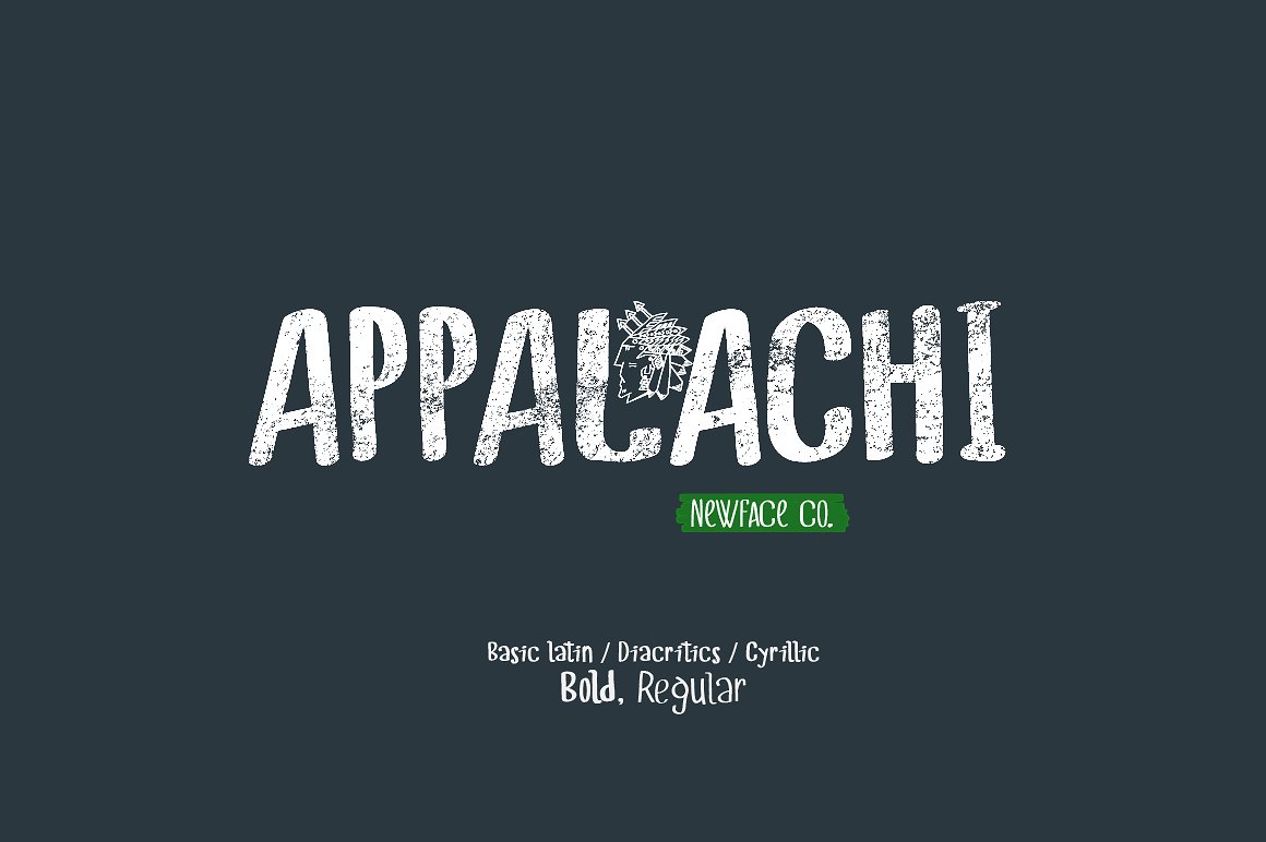 フォント Appalachi
