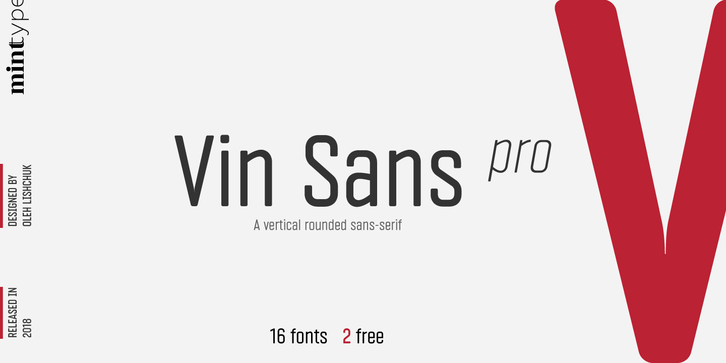 フォント Vin Sans Pro
