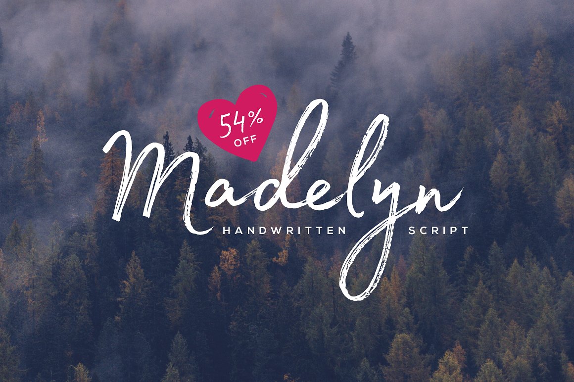 フォント Madelyn
