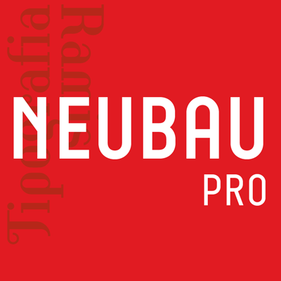フォント Neubau Pro