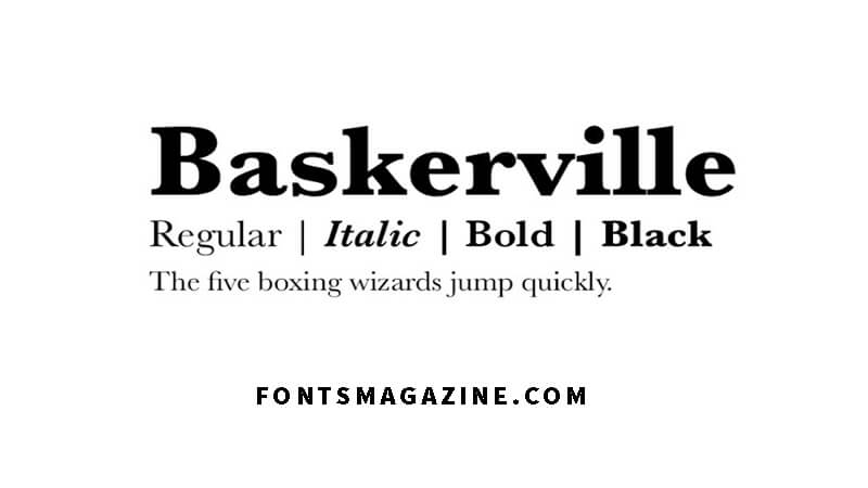 フォント Baskervville