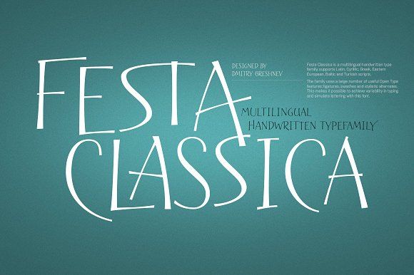 フォント Festa Classica
