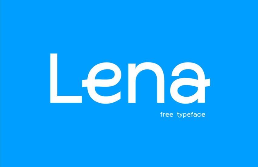 フォント Lena
