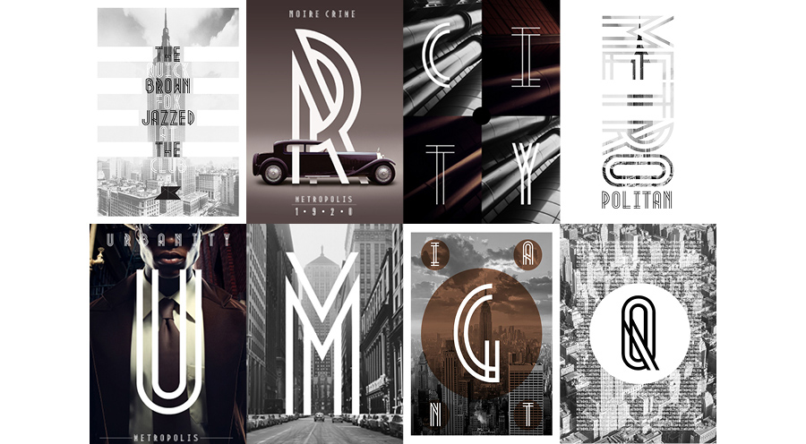 フォント Metropolis 1920