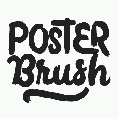 フォント Poster Brush