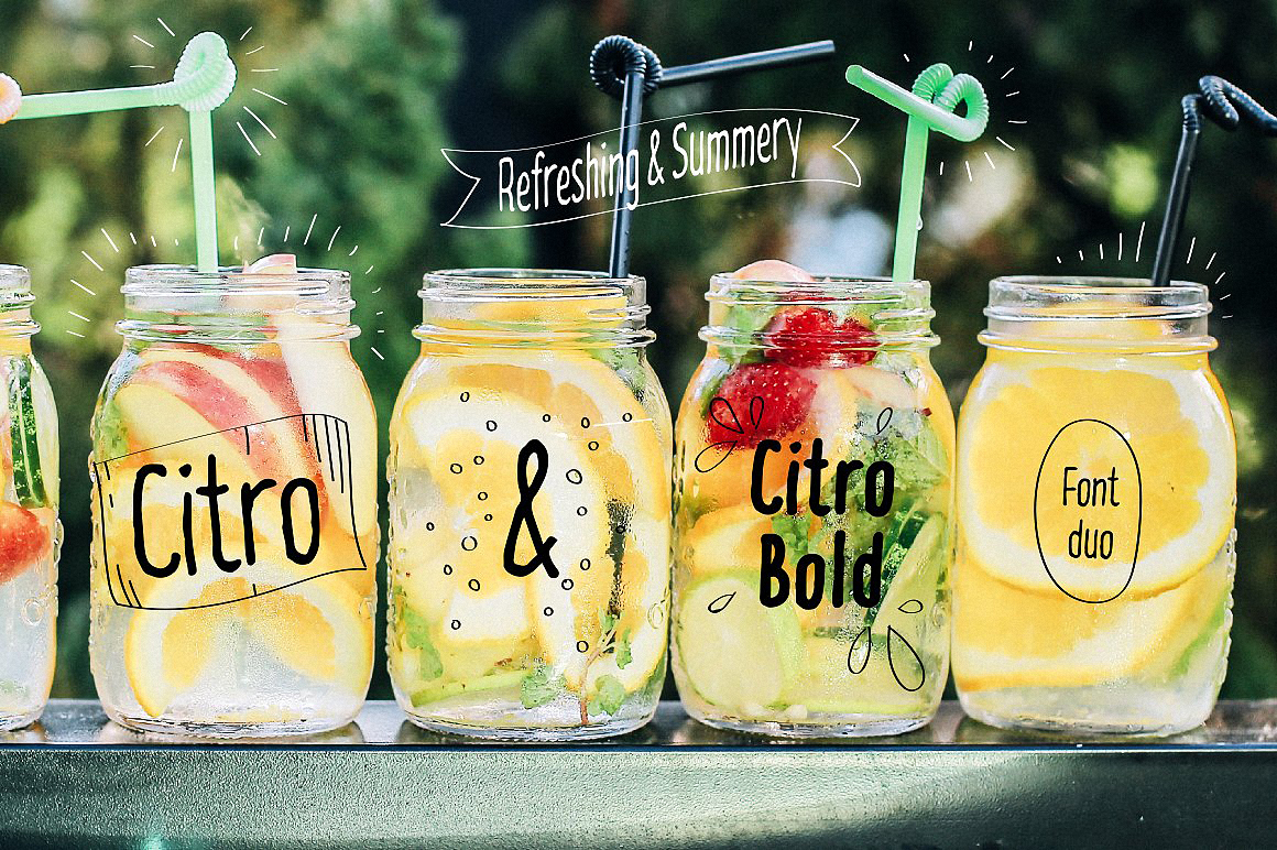 フォント Compotes Citro