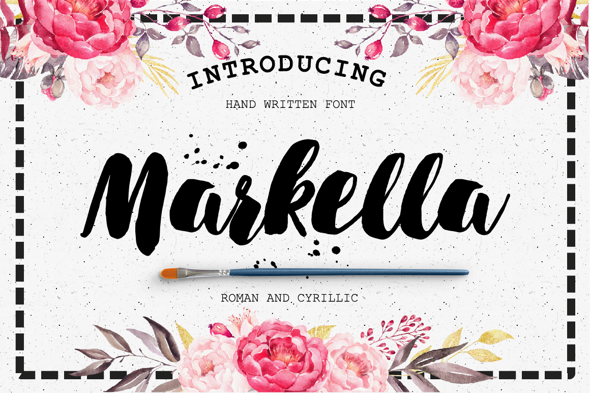 フォント Markella