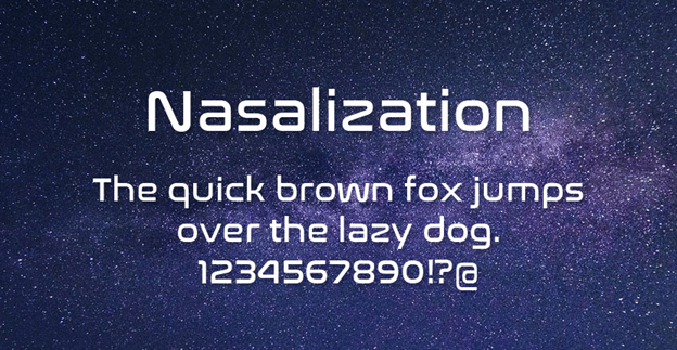 フォント Nasalization