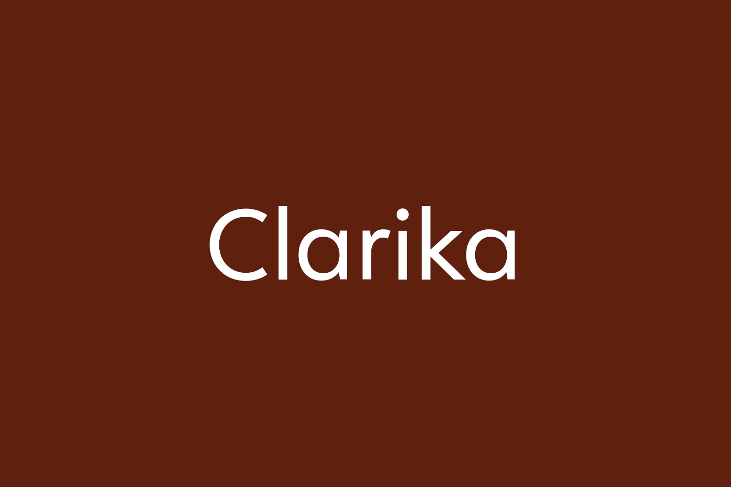 フォント Clarika Pro