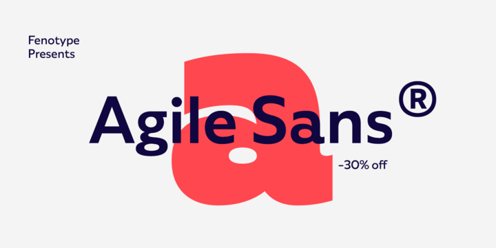 フォント Agile Sans