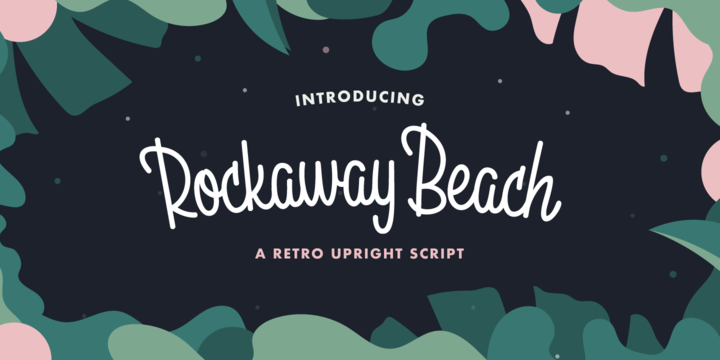 フォント Rockaway Beach