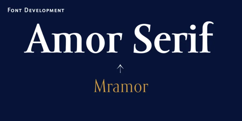 フォント Amor Serif Pro