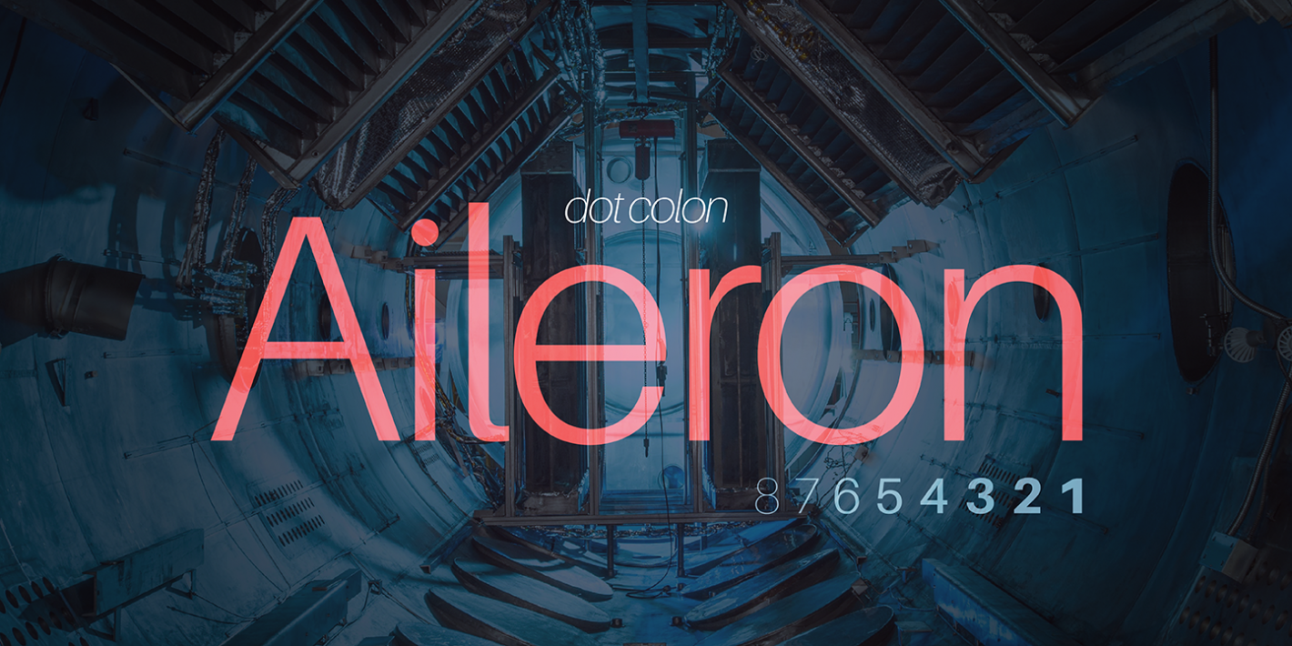 フォント Aileron