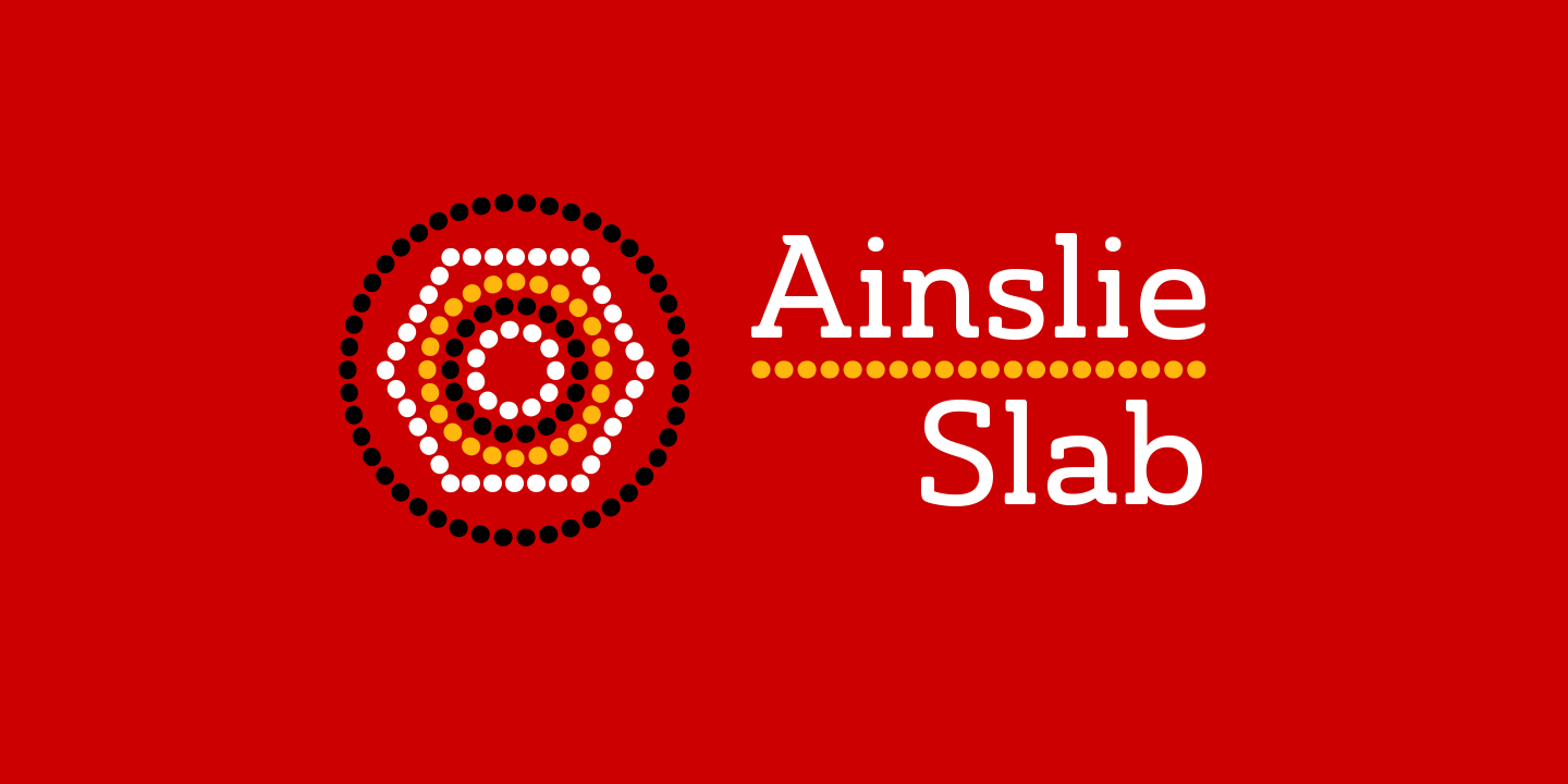 フォント Ainslie Slab