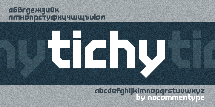 フォント Tichy