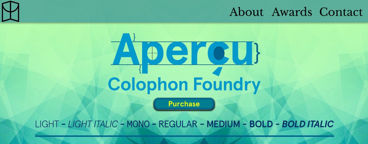 フォント Apercu Mono Pro