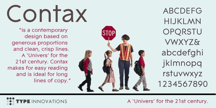 フォント Contax Sans