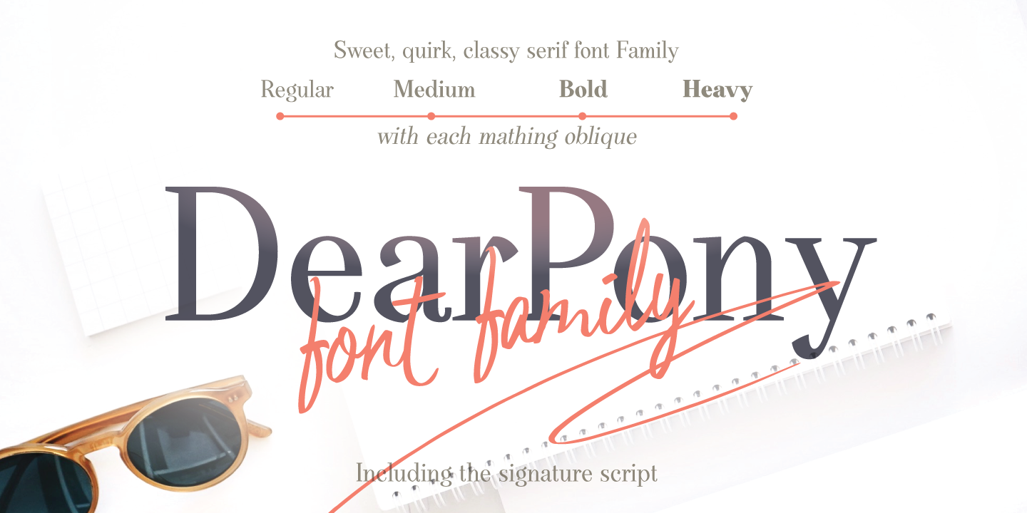 フォント Dear Pony