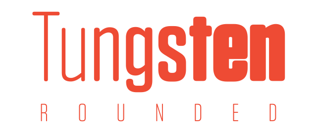 フォント Tungsten Rounded