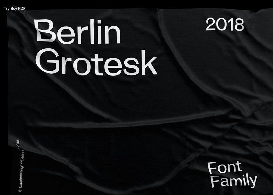 フォント Berlin Grotesk