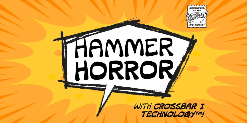 フォント CC Hammer Horror