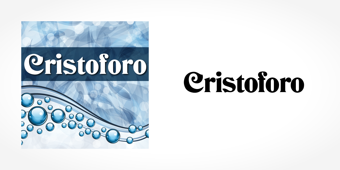 フォント Cristoforo