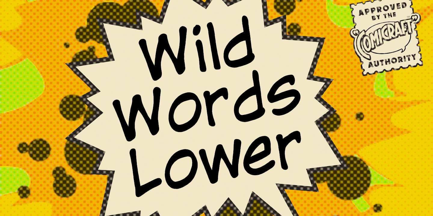 フォント WildWords Lower