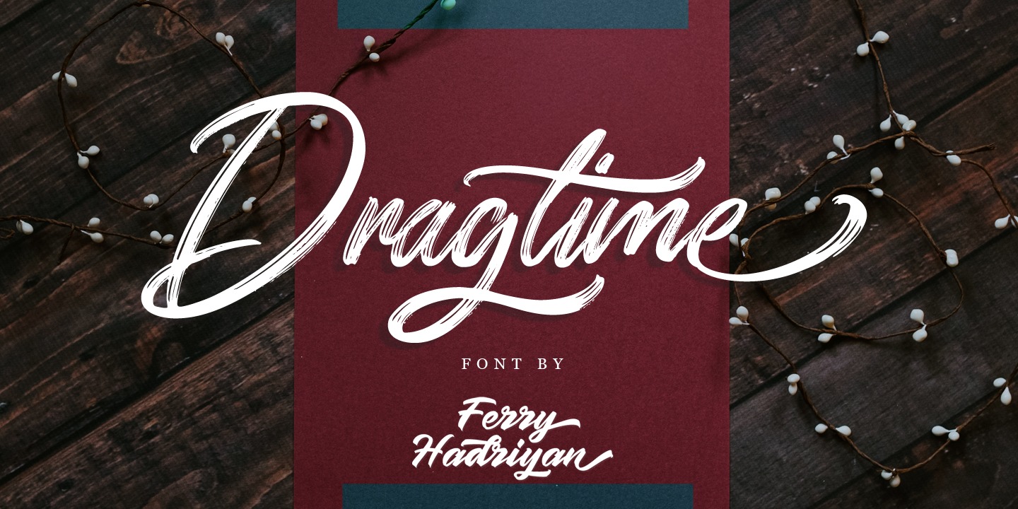 フォント Dragtime