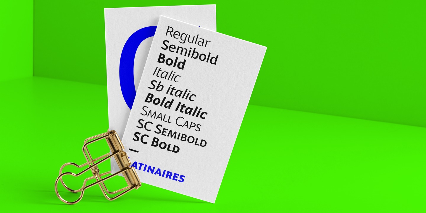 フォント Latinaires Pro