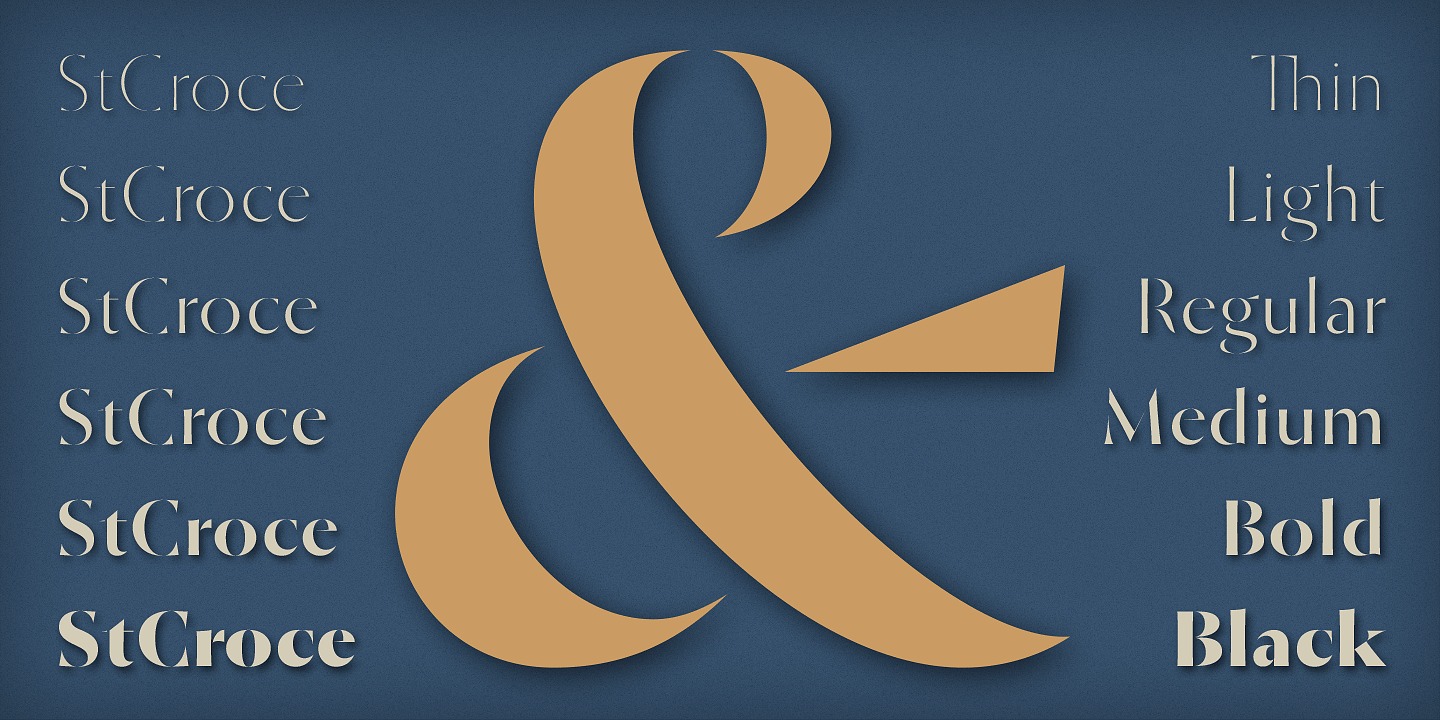 フォント St Croce