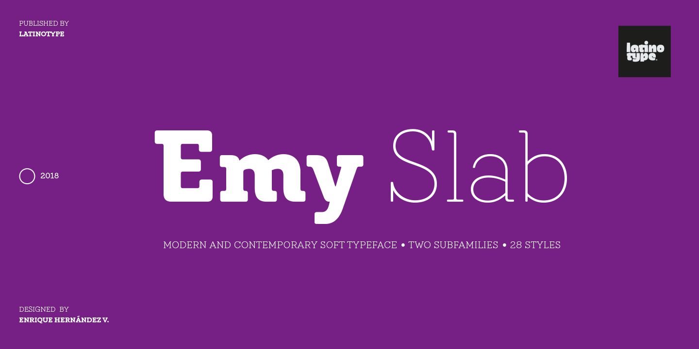 フォント Emy Slab