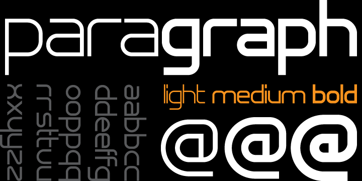 フォント Paragraph
