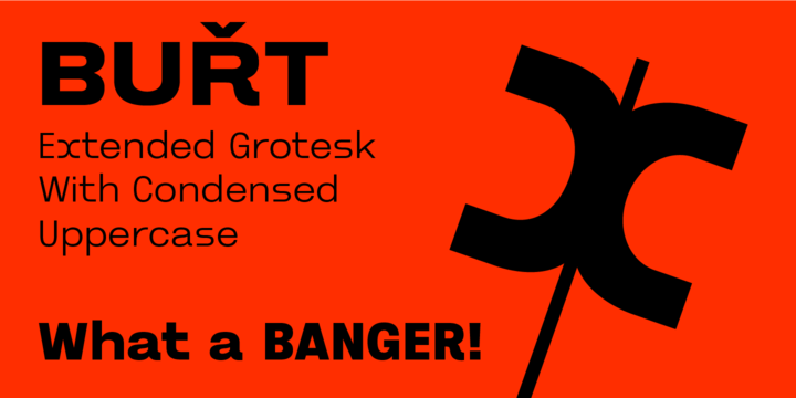 フォント Burt