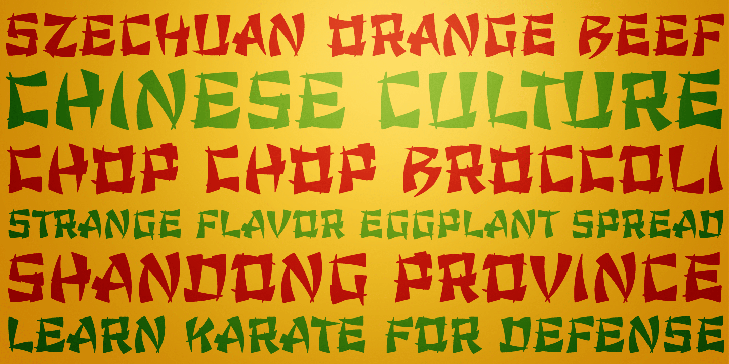 フォント Chop Chop PB