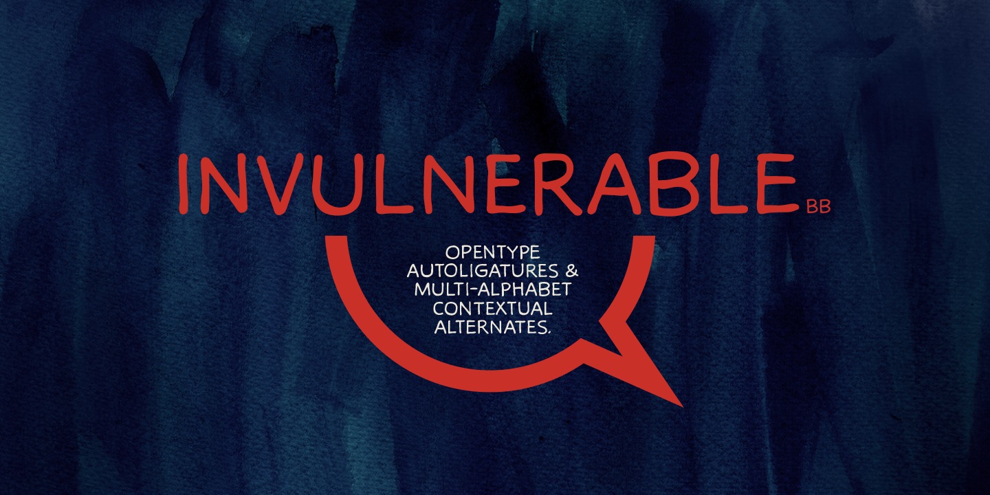 フォント Invulnerable BB