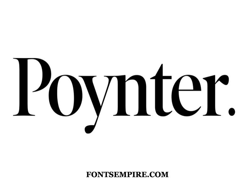 フォント Poynter