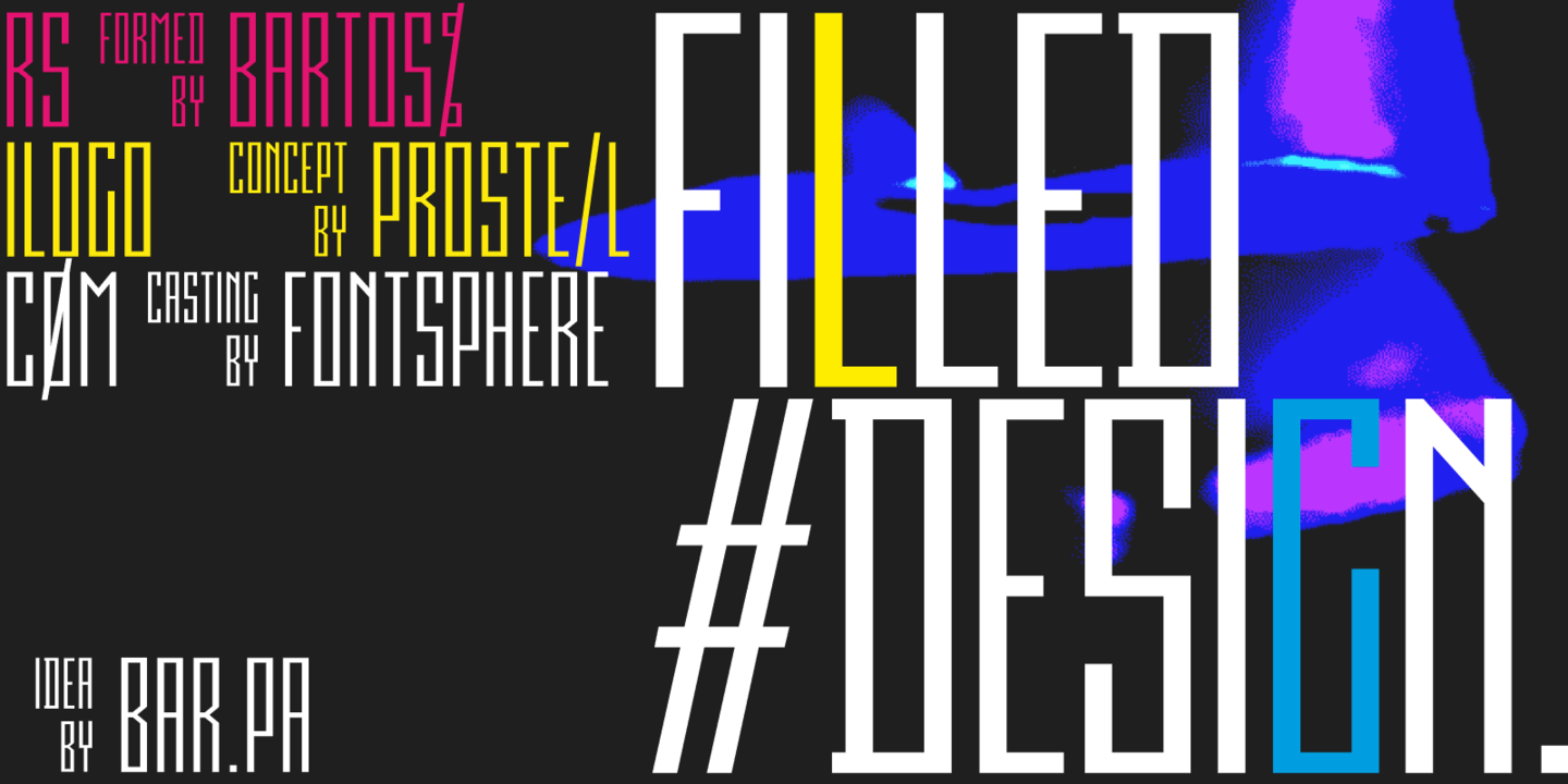 フォント Film Poster