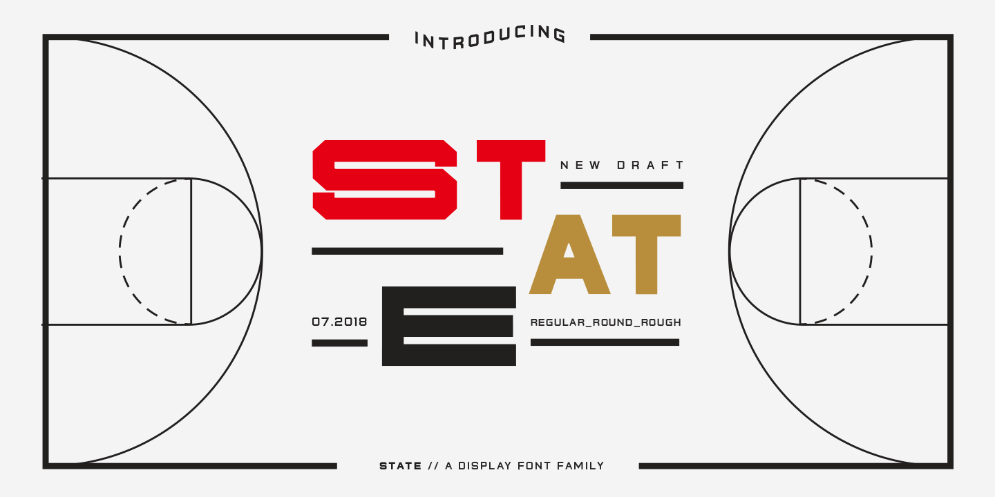 フォント State Wide