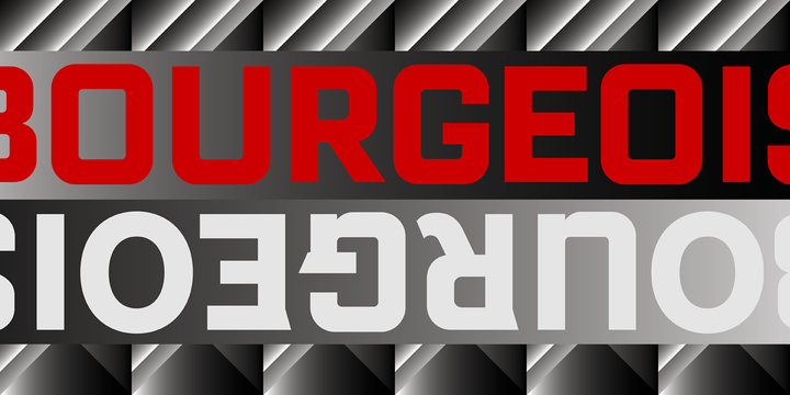 フォント Bourgeois