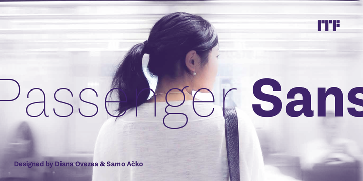 フォント Passenger Sans