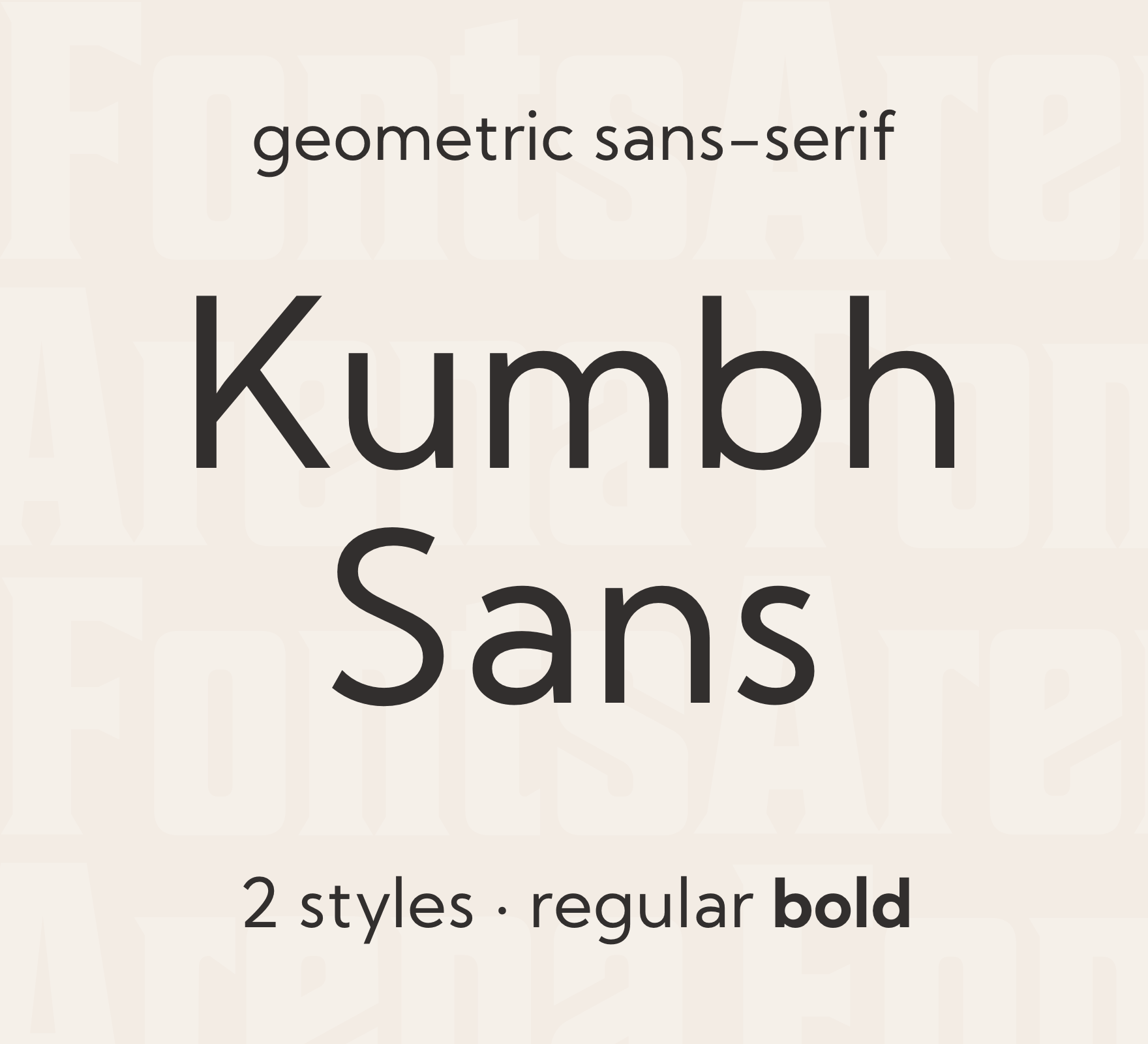 フォント Kumbh Sans