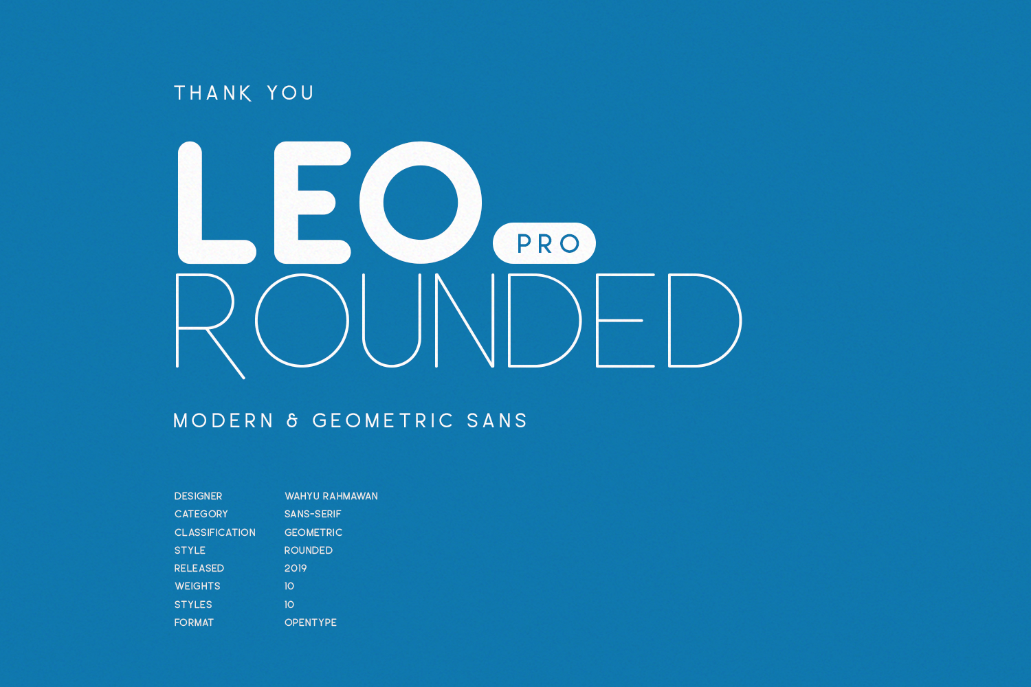 フォント Leo Rounded Pro