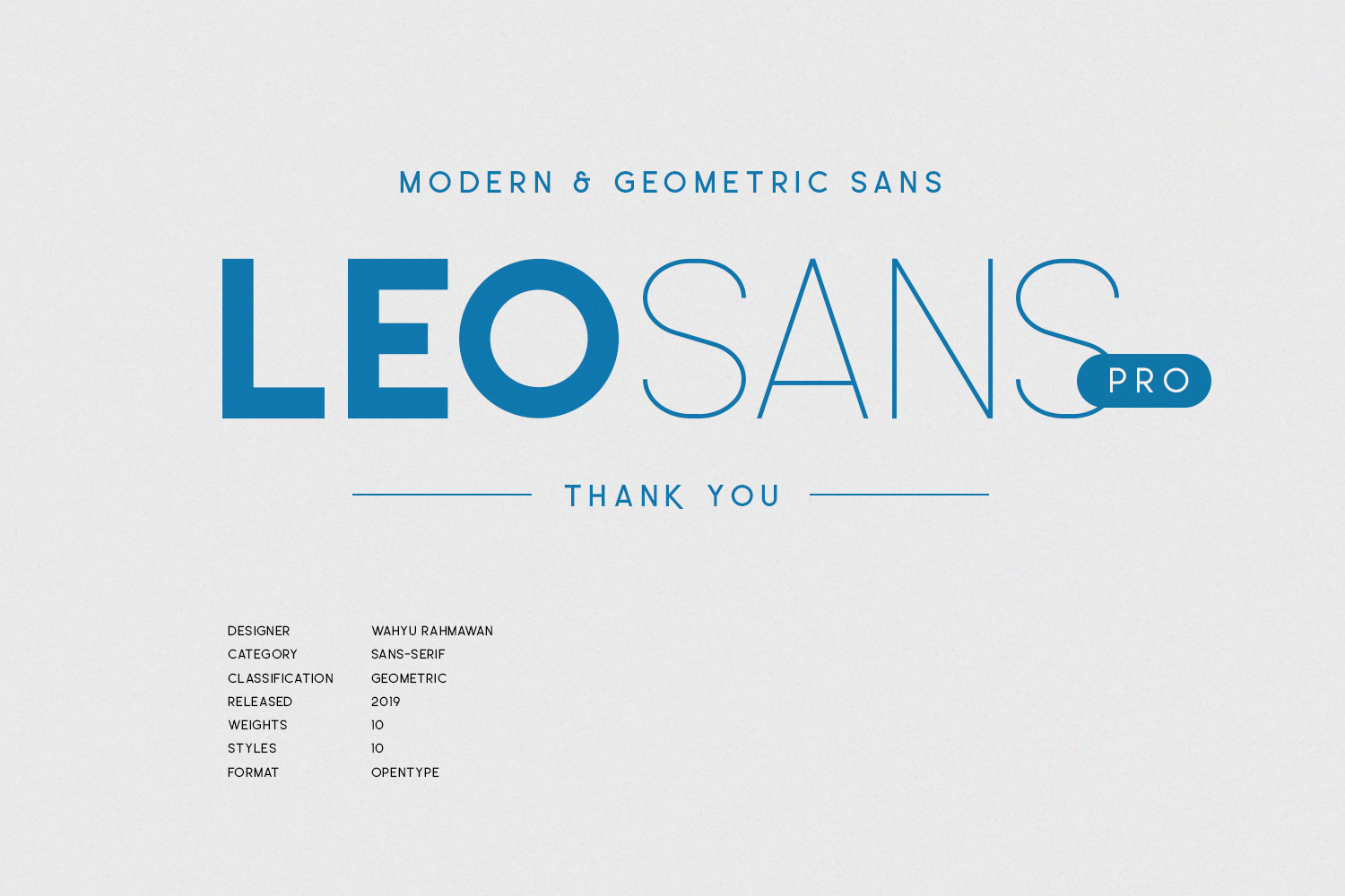 フォント Leo Sans Pro