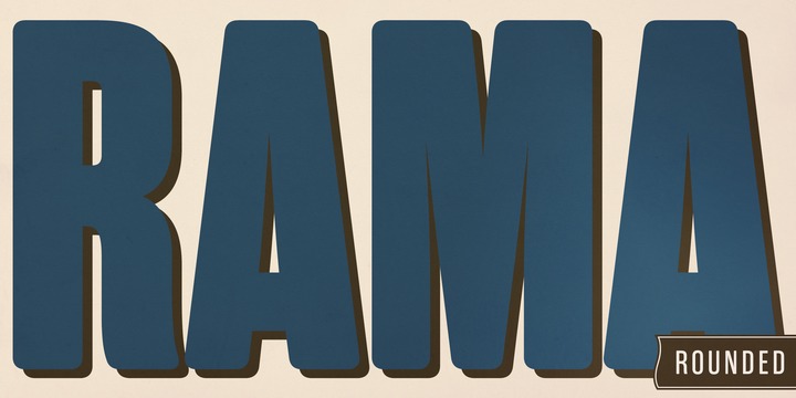 フォント Rama Gothic Rounded