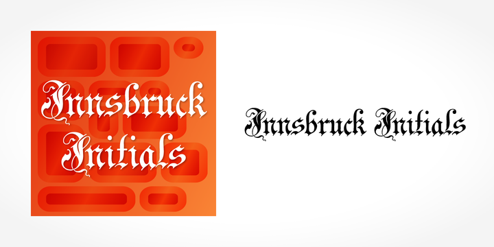 フォント Innsbruck Initials