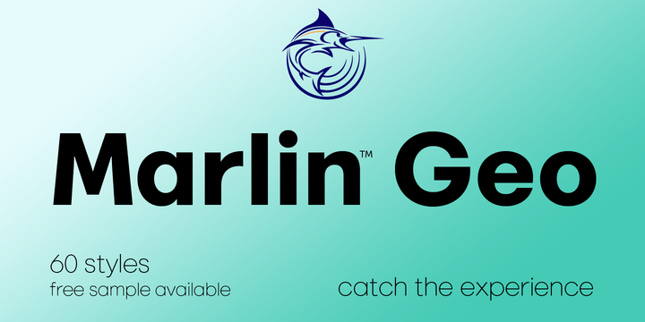 フォント Marlin Geo