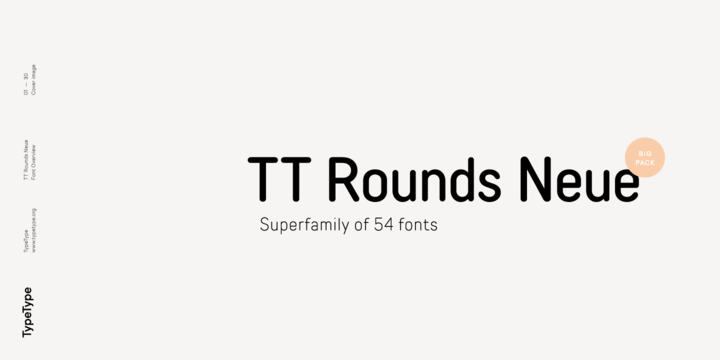 フォント TT Rounds Neue Condensed