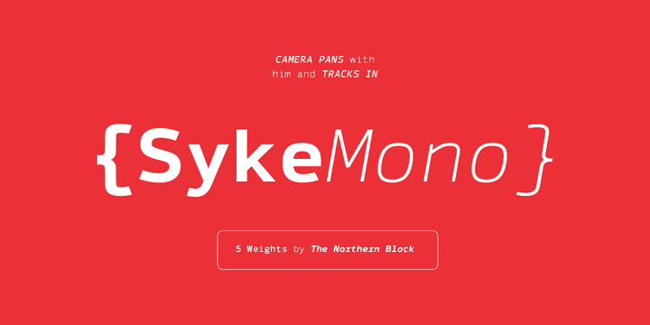 フォント Syke Mono