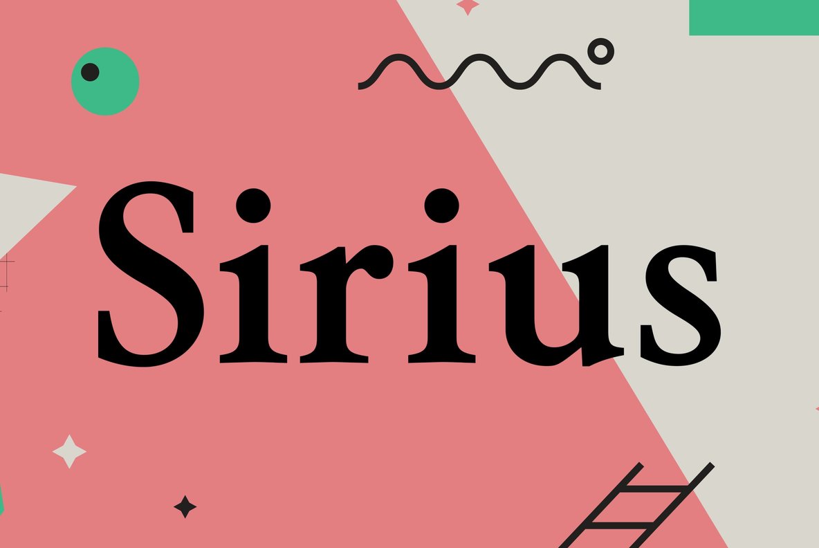 フォント Sirius