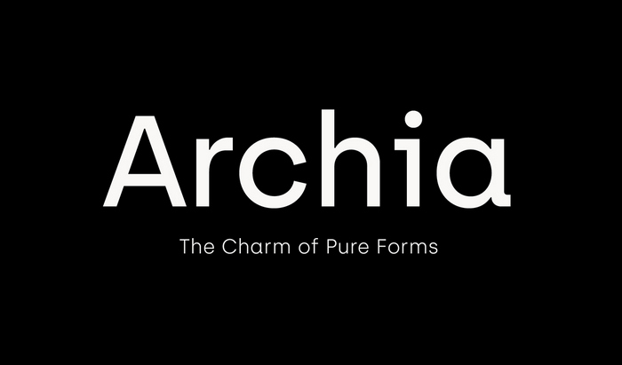 フォント Archia